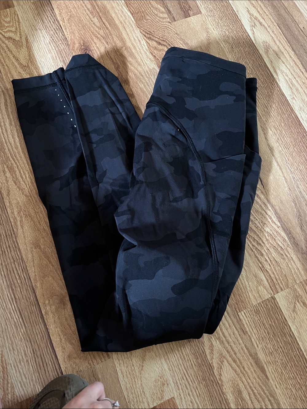 lululemon athletica Black Camo High-Rise Leggings